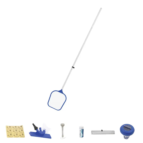 Kit d'entretien pour piscine 6 pièces