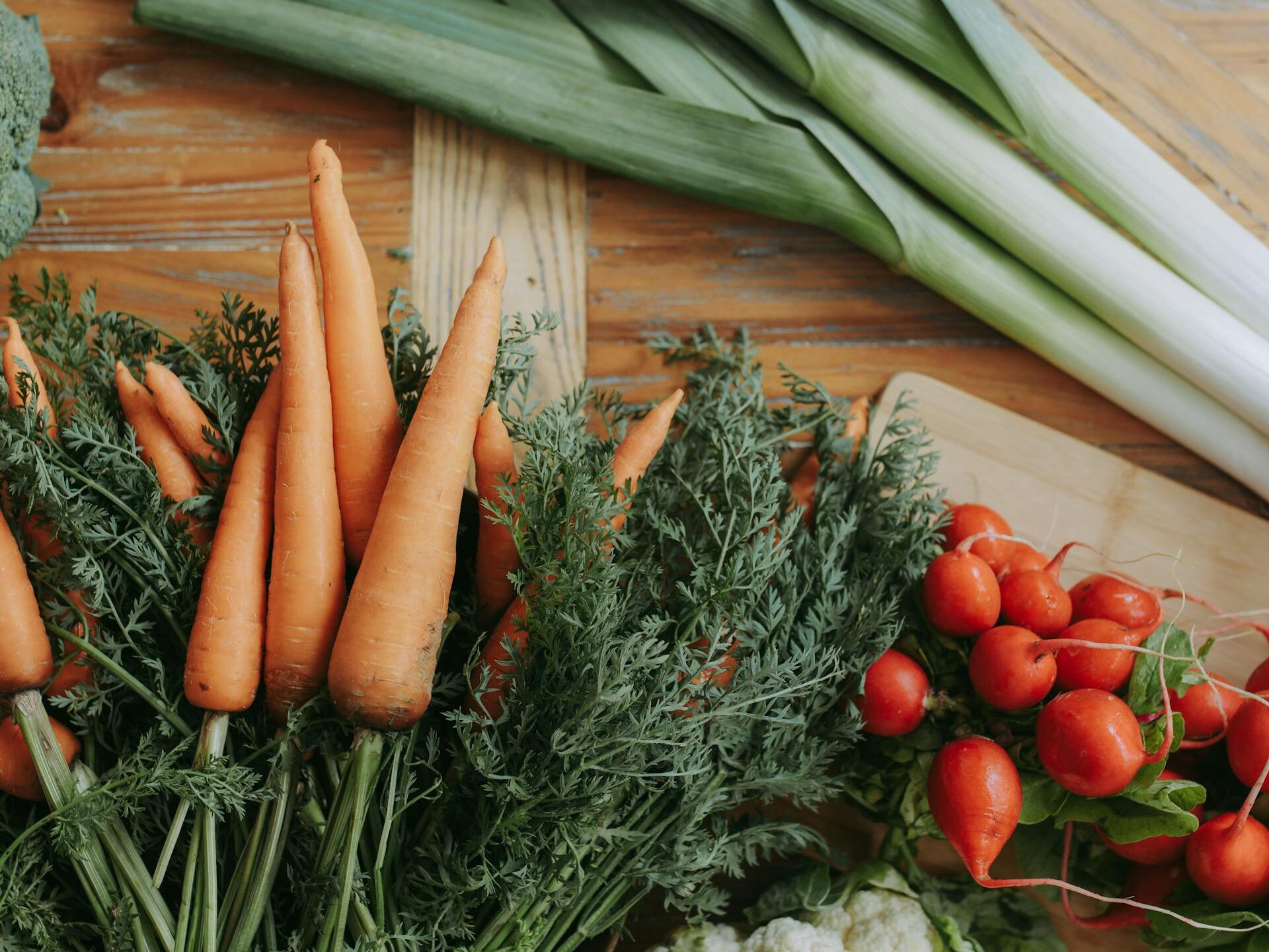 Légumes racines carottes