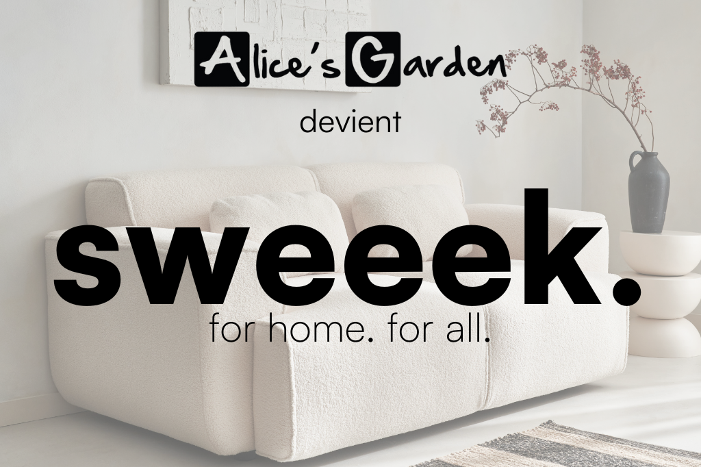 Lire la suite à propos de l’article From Alice’s Garden to sweeek : on s’est refait une beauté !